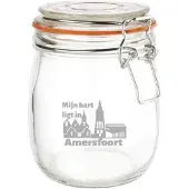 Vogue Gegraveerde Weckpot 0.75 ltr. Amersfoort