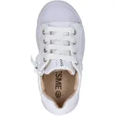 Shoesme SH21S001-J leren sneakers wit Jongens/Meisjes Imitatieleer Effen - maat 22