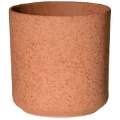 Hakbijl Glass Hakbijl Keramiek Cilindervaas Bruin