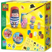 SES Creative Matroesjka's Schilderen - Opslagaccessoire
