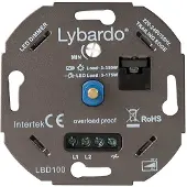 Lybardo ITEC 0-175W LED Dimmer - Fase Afsnijding - Universeel