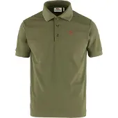 Fjällräven Polo Men Crowley Pique Shirt Light Olive-S