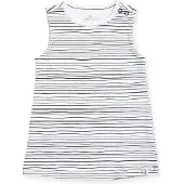 Jollein Meisjes Jurk - Black stripes - Maat 50/56