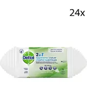 Dettol - Hygienische Doekjes - 2 in 1 - 12 stuks x 24