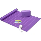Gaiam - Yoga Beginners Kit - Overige yoga-artikelen purper