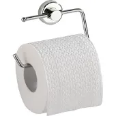 Wenko toiletrolhouder Simple 13,5 x 9,5 cm staal zilver