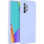 Accezz Liquid Silicone Backcover voor de Samsung Galaxy A52(s) (5G/4G) - Paars