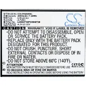 Cameron Sino ZTE Li3825T43P3H846739 accu (2000 mAh, huismerk)