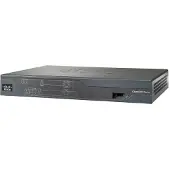 Cisco 881, Ethernet-WAN, Snel Ethernet, Zwart