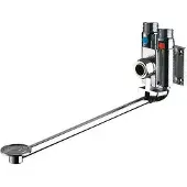 Delabie DEL zelfsluitende kraan-mechanisch Mixfoot, chroom, bed voet