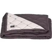 Imps&elfs quilted baby wiegdeken antraciet 80x100 cm