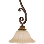 Elstead Lighting Elstead Sonoma Valley hanglamp, E27, met verouderd schildpadmotief