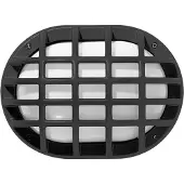Performance In Lighting LED wandlamp Eko+19/G metallic antraciet 3.000K, zwart, Aluminium