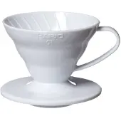 Hario V60 dripper plastic wit maat 01