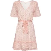 Vila Blousejurk 'Falia' oranje / offwhite
