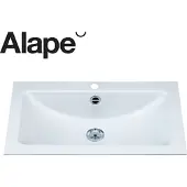 Alape Eb serie inbouw wastafel 58,5x42,5cm wit SHOWROOMMODEL