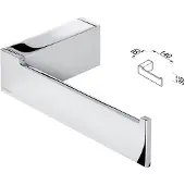 Geesa WC rolhouder Geesa Modern Art Chroom