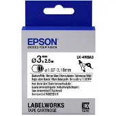 Epson LK-4WBA3 krimpkous zwart op wit 3mm (origineel)