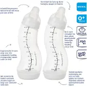 Difrax Doublepack S-babyfles Natural 250 ml