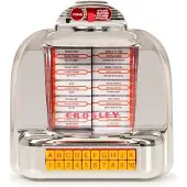 Crosley Corsair Diner Jukebox Tafelmodel Radio - Zilver