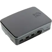Raspberry Pi SC0230 SBC-behuizing Geschikt voor model: 4 B Zwart