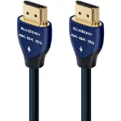 AudioQuest BlueBerry HDMI Kabel 4K 60Hz 1 Meter Blauw