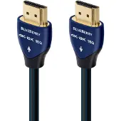 AudioQuest BlueBerry HDMI Kabel 4K 60Hz 1,5 Meter Blauw