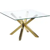 Beliani STARLIGHT - Salontafel - Goud - Veiligheidsglas