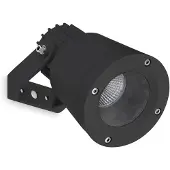 LEDS-C4 Draaibare buitenspot Hubble, IK06 Hubble, zwart, Kunststof, buitenlamp