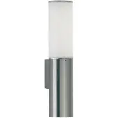 Albert Wandlamp buiten MARIOLA, alu / grijs / zink, Roestvrij staal, Modern