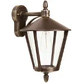 Albert Wandlamp buiten AWL, dimbaar, bruin / roest, Aluminium, Modern, Wandlamp buiten