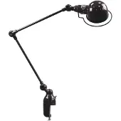 Jieldé Klemlamp Signal SI332, zwart, Woon-/ Eetkamer, Aluminium, Industrieel design, Klemlamp