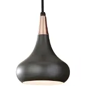 Elstead Lighting Elstead Beso hanglamp, E27, 24 cm, donker brons