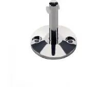 SLV Onderdeel | Omkering kort voor 12V draadsysteem | chroom | 2 stuks | 6cm