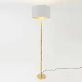 Holländer Vloerlamp Cancelliere Rotonda, messing / goud, Woon-/ Eetkamer, Textiel / Stof / Zijde, Design, vloerlamp
