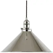 Elstead Lighting Elstead Provence hanglamp, E27, gepolijst nikkel