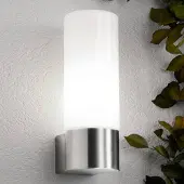 CMD Wandlamp buiten CALA, alu / grijs / zink, Roestvrij staal, Modern, Wandlamp buiten