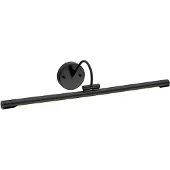 Elstead Lighting LED schilderij verlichting Alton in zwart, 67 cm, zwart, Woon-/ Eetkamer, metaal, Wandlamp