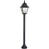 Elstead Lighting Tuinpadverlichting Norfolk NR4, dimbaar, zwart, Glas, Antiek, Tuinpad verlichting