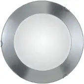 AUSTROLUX BY KOLARZ Wandlamp Moon, dimbaar, alu / grijs / zink, Woon-/ Eetkamer, Glas, Design, wandlamp