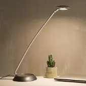 Aluminor LED-tafellamp FOREVER, dimbaar, alu / grijs / zink, Werkkamer / Kantoor, metaal, Modern, LED tafellamp