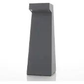 Bega Sokkellamp buiten 84108, alu / grijs / zink, Aluminium, Modern, LED buitenlamp