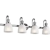 Kichler LED Badkamerarmatuur Cora | 3W 3000K 300Lm 830 | IP44 | Dimbaar | Polished Chrome