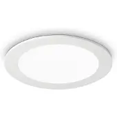 Ideal Lux LED plafond inbouwlamp Groove Round 3.000K 16,8cm
