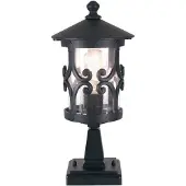 Elstead Lighting Mini LED Tuin Pilaar Hereford | 1X E27 Max 60W | IP23 | Black