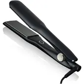 GHD – Max – Stijltang – Brede Platen – Dual-zone Technologie – Keramisch – Voor Lang Dik en Krullend Haar – Zwart