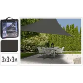 Progarden Schaduwdoek Grijs - 3 x 3 x 3 Meter