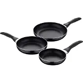 San Ignacio Navy Black 16/20/24 Cm Koekenpan Set
