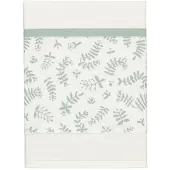Briljant Baby - Organic Laken Botanic - Green / Wieg/75x100cm