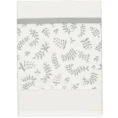 Briljant Baby - Organic Laken Botanic - Grijs / Wieg/75x100cm